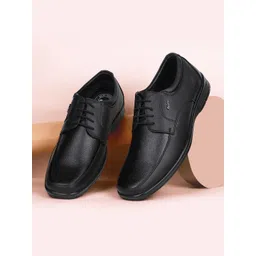 Bata Men Mid-Top Pointed Toe Cushioned Footbed Formal Derbys-picture-13