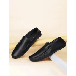Bata Men PU Loafers image 1