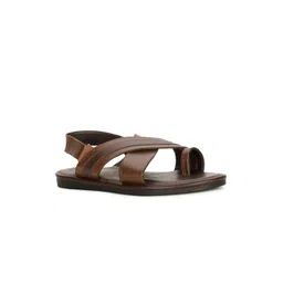 Bata Men Textured One Toe Comfort Sandals-picture-27