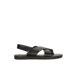 Bata Men's Black Back Strap Sandals-picture-24