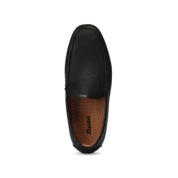 Bata Men's Black Casual Loafers image 3