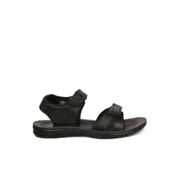 Bata Men's Black Floater Sandals-picture-25