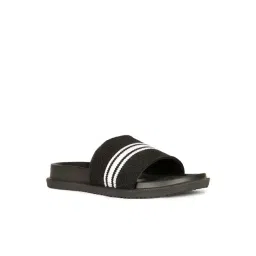 Bata Men's Black Slides-picture-32