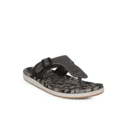 Bata Men's Black T-Strap Sandals-picture-21