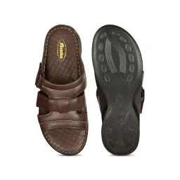 Bata Men's Brown Casual Sandals image 3