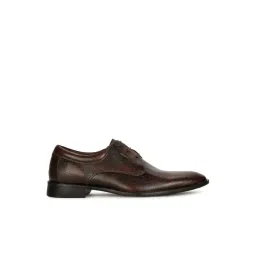 Bata Men's Brown Derby Shoes-picture-30