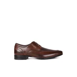 Bata Men's Brown Derby Shoes-picture-24