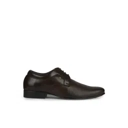Bata Men's Brown Derby Shoes-picture-26