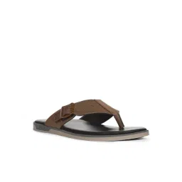 Bata Men's Brown Thong Sandals-picture-32