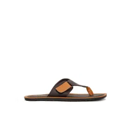 Bata Men's Brown Thong Sandals-picture-27