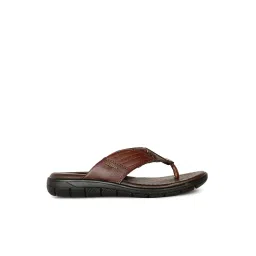 Bata Men's Brown Thong Sandals image 1