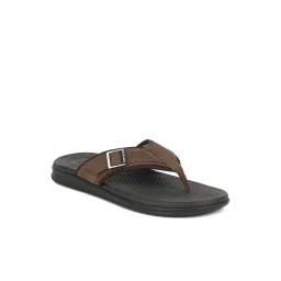 Bata Men's Brown Thong Sandals image 2