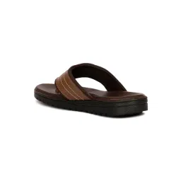 Bata Men's Brown Thong Sandals image 5