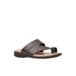 Bata Men's Brown Toe Ring Sandals-picture-41