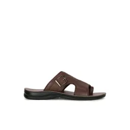 Bata Men's Brown Toe Ring Sandals-picture-29