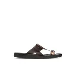 Bata Men's Brown Toe Ring Sandals-picture-42