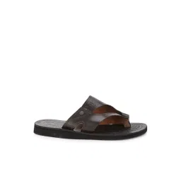 Bata Men's Brown Toe Ring Sandals-picture-22
