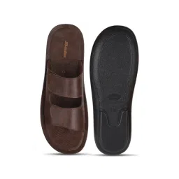 Bata Men's Brown Toe Ring Sandals image 3