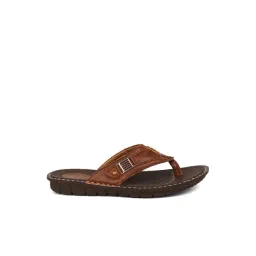 Bata Men's Cognac Thong Sandals-picture-30
