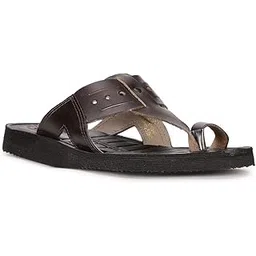 bata Men's Featherlite Red Sandal-9-picture-54