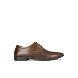 Bata Men's MAC Brown Derby Shoes-picture-18