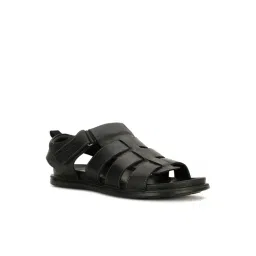 Bata Men's NEW LEVIOSA Black Fisherman Sandals-picture-24