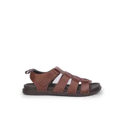 Bata Men's NEW LEVIOSA Brown Fisherman Sandals-picture-20