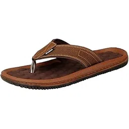 bata Men's Slippers and floaters (8UK) Brown-picture-25