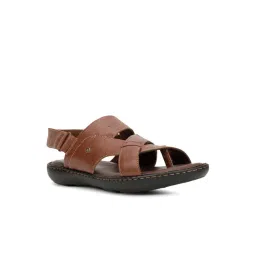 Bata Men's Tan Back Strap Sandals-picture-25