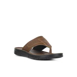 Bata Men's Tan Flip Flops-picture-37