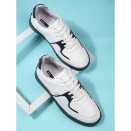 Bata Men's White Casual Sneakers-picture-17