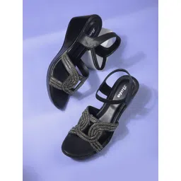 Bata Party Wedge Sandals-picture-27