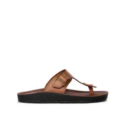 bata Slip-On Thong Strap Flip-Flops with Buckle Closure-picture-10