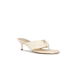 Bata Textured Open Toe Slim Heels-picture-35