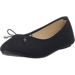 bata Women Airsule Black Ballerinas (5516742), UK 4-picture-34