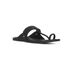 Bata Women Black Kolhapuri-picture-25