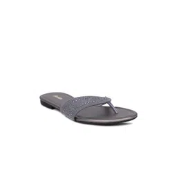 Bata Women Grey Open Toe Flats-picture-10