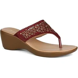 bata Women Sarah Red Heels (7715766), UK 7-picture-14