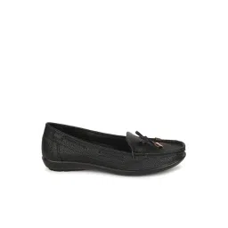 Bata Women's Anthracite Black Boat Shoes-picture-16