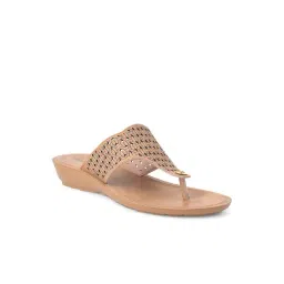 Bata Women's Beige Thong Sandals-picture-19