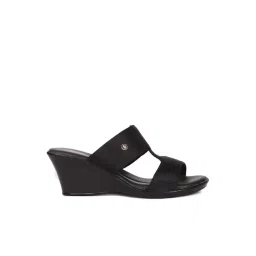 Bata Women's Black Casual Wedges-picture-37