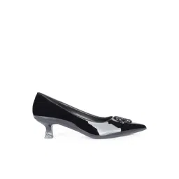 Bata Women's Black Pump Shoes-picture-40