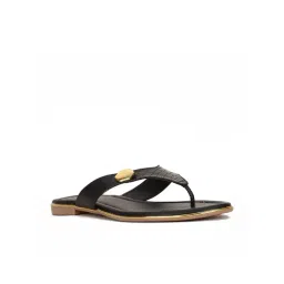 Bata Women's Black Thong Sandals-picture-14