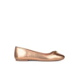 Bata Women's Gold Bellerinas-picture-36