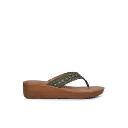 Bata Women's Green Casual Sandals-picture-18