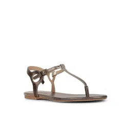 Bata Women's Grey Ankle Strap Sandals-picture-13