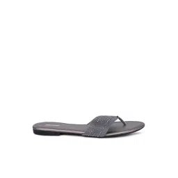 Bata Women's Grey Thong Sandals-picture-12