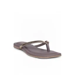 Bata Women's LI Purple Thong Sandals-picture-36