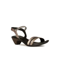 Bata Women's Lisbon Grey Ankle Strap Sandals-picture-14