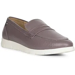 bata Women's Loafers – Comfortable, Stylish Slip-On Flats and Office Use Grey-picture-40